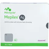 Emra-Med Mepilex Ag Schaumverband 10 x 10 cm 5 St.