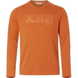 VAUDE Herren Shirt Me Rosemoor LS T-Shirt III, kumquat, M