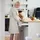 Relaxdays Besteckkasten 2er Set Kunststoff HxBxT 4 x 25 x 33 cm grau