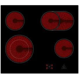 Respekta HS2201-26 Herdset mit Glaskeramikkochfeld