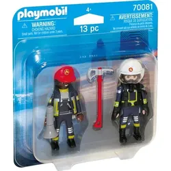 PLAYMOBIL® 70081 DuoPack Feuerwehrmann und Feuerwehrfrau