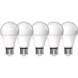 LEDS LIGHT LED-Birne 0620301 8,5 W E27 warmweiß 5 St.
