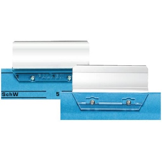 Herlitz Vollsichtreiter für Hängeregistratur, transparent, Breite 6 cm, 50 Stück, 10844744