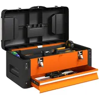Homcom Werkzeugkiste leer, 49,7 x 25,3 x 23 cm