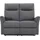 Home Affaire 2-Sitzer HOME AFFAIRE "FINNARA,2-Sitzer,elelektrische Relaxfunktion in 2 Sitzen, USB A/C", anthrazit, B:128cm H:103cm T:88cm, 100% POLYESTER, Sofas, Liegefunktion 105-135, Federkern