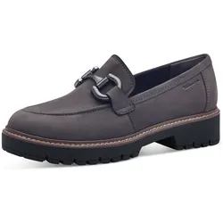 Slipper, Blockabsatz, Halbschuh, Schlupfschuh mit Touch It-Ausstattung, Gr. 41, dunkelgrau, , 29756930-41