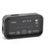 Bewinner BT MP3 -Player, Tragbarer Music Player mit 1,47in Voll -Touchs -Bildschirm, 32 GB HiFi Lustless Sound Recording FM Radio Zum Erlernen von Pendeltraining -Workouts