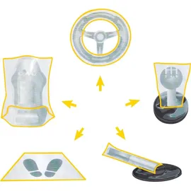 KS Tools Innenraum-Schoner Set 5 in 1, LKW