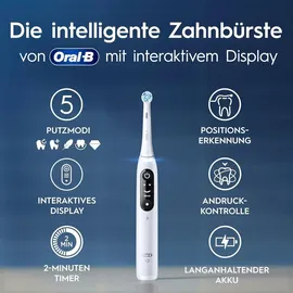 Oral-B iO Series 6 white + Aufsteckbürste 2 St.
