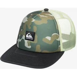 Trucker Cap QUIKSILVER "Emu Coop", Herren, braun, Kunstfaser, Caps