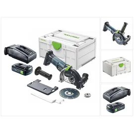 Festool DSC-AGC 18-125 FH EB-Basic Freihandtrennsystem 18V + 1x Akku 3Ah + Lader
