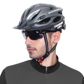 leandro lido Freno Fahrradhelm Radsport schwarz