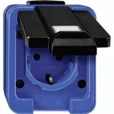 Merten SCHUKO-Steckdose blau 279091