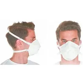 Hygostar Atemschutzmaske FFP3 NR, mit Ventil, Schutzstufe: PP-Einwegmaske, Atemventil verhindert Hitzestau, mit