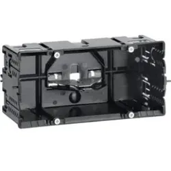 Hager GLS55002 Gerätedose 2-f. Energie C-Profil Fremd