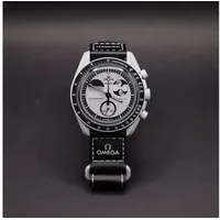 Swatch x Omega Bioceramic Moonswatch Mission To Earthphase | SO33M700