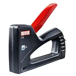 novus Handtacker J-11 schwarz-rot