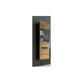 xonox.home Vitrine Canu 36 x 33 x 125 cm Grau