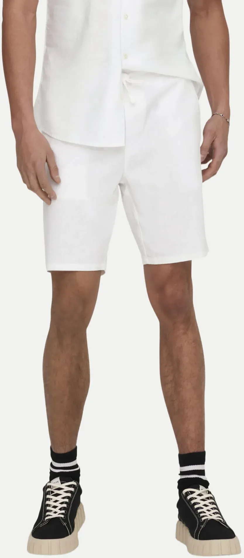 Shorts Linus Weiß L