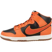 Nike Herren Sneaker mid Dunk High Orange 43 - 16.5 Women/9.5 Men