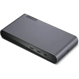 Lenovo USB-C Universal Business Dock Wired 2 x USB 3.2 Gen 2 (3.1 Gen 2) Type-C, Grau, 3840 x 2160 Pixel, 60 Hz, Kensington