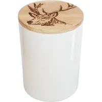 Selbraehouse ltd Selbrae House Vorrats-Dose aus Keramik mit Laser-graviertem