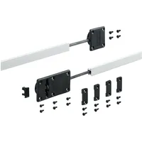 Hettich Ausrichtbeschlag,45198,Ku nststoff braun
