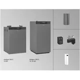 Viessmann Paket Vitoligno 300-C Pelletkessel, 18kW Saugsystem mit Vitocell 320-M multivalenter Heizwasser-Pufferspeicher 750l Z025161