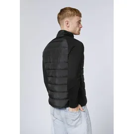 Chiemsee Funktionsjacke mit Kontrastdetails, schwarz S
