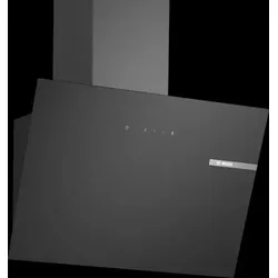 Bosch Serie 2 Wand-Dunstabzugshaube 60 cm Schwarzglas, Schwarz DWK65DK60
