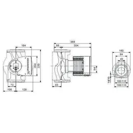 Grundfos Umwälzpumpe MAGNA3 40-80F