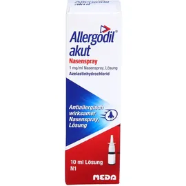 Meda Pharma GmbH & Co. KG Allergodil akut Nasenspray 10 ml
