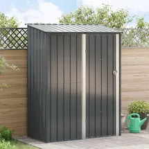 vidaXL Gartenhaus 1,54 x 0,86 m Anthrazit
