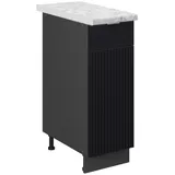 Vicco Unterschrank Apotheker Fame-Line 30 x 0 x 0 cm Schwarz