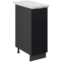 Vicco Unterschrank Apotheker Fame-Line 30 x 0 x 0 cm Schwarz