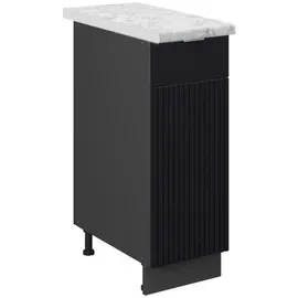 Vicco Unterschrank Apotheker Fame-Line 30 x 0 x 0 cm Schwarz