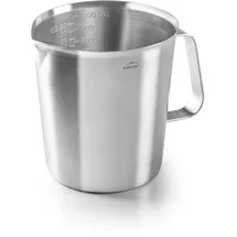 Lacor - 62741 - Messbecher, Flüssigkeitsmessgerät, Edelstahl, BPA-frei, 11,5 cm, 1 l