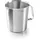Lacor - 62741 - Messbecher, Flüssigkeitsmessgerät, Edelstahl, BPA-frei, 11,5 cm, 1 l