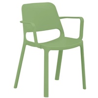 2er-Set Stapelstühle »myNUKE« mit Armlehnen grün, mayer Sitzmöbel, 46 cm