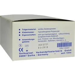 Gotha Silk Heftpflaster 10mx2.5cm Seide Auf Kern 12 ST