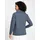 Inspirationen Sweatshirt Geblümt Rauchblau 44