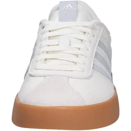 adidas VL Court 3.0 Damen Weite E core White/Halo Blue/Gum 3 43 1/3