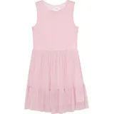S.Oliver Ausgestelltes Stufenkleid aus Glitzermesh, Rosa, 116