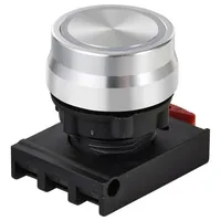 TRU Components TC-12835248 ONPOW26BK-E/W Drucktaster-Frontelement Knopf