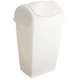Testrut Schwingdeckeleimer 50 l Weiß