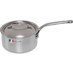 De Buyer Affinity Kasserolle Edelstahl mit Deckel 18 cm