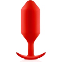 B-Vibe Snug Plug 6 Rot – 515 Gramm Analplug