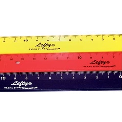 Lineal Flexi, 15cm, Linkshänder