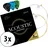 Shaman Gitarrensaiten für Westerngitarre - 3 Satz Premium Stahl Saiten für akustische Gitarre - 6+2 Saiten-Set inklusive 3 Plektren, G-Saite und extra hohe E-Saite