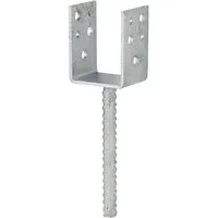 Vormann - Leichte Stützenschuhe Feuerverzinkt 81 X 50 X 80/230 Mm Pfostenträger